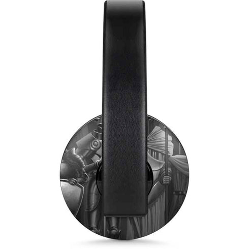 Knights by LA Williams PlayStation 4 Gold Wireless Headset Skin