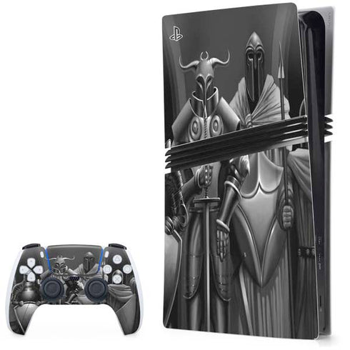 Knights by LA Williams PS5 Pro Bundle Skin