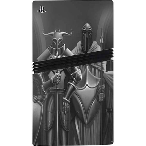 Knights by LA Williams PS5 Pro Console Skin