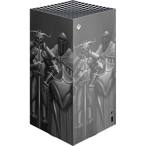 Knights by LA Williams XBox Series X Digital Edition Console Skin