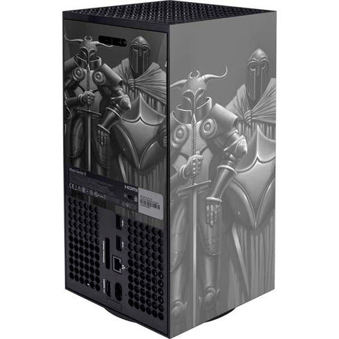 Knights by LA Williams XBox Series X Digital Edition Console Skin