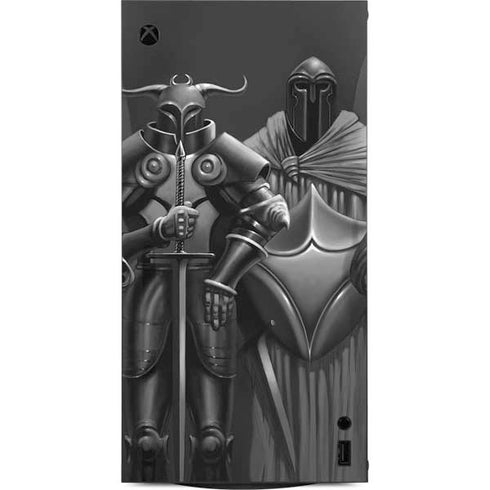 Knights by LA Williams XBox Series X Digital Edition Console Skin