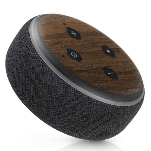 Kona Wood Amazon Echo Dot Skin