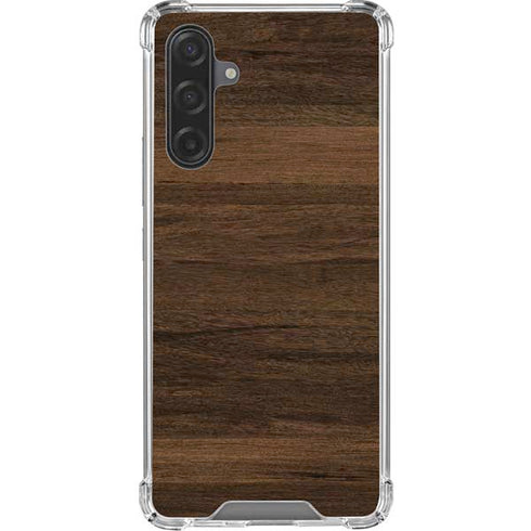 Kona Wood Galaxy A17 Clear Case