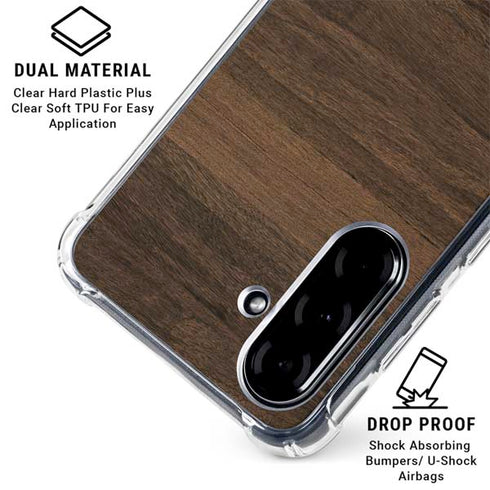 Kona Wood Galaxy A36 5G Clear Case