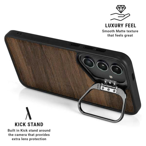 Kona Wood Galaxy S25 Plus Kickstand Case