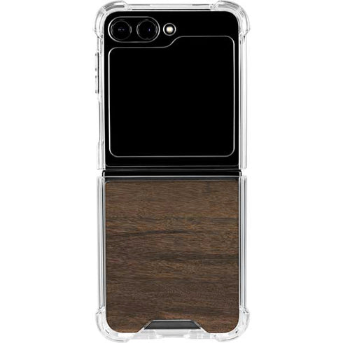 Kona Wood Galaxy Z Flip6 Clear Case