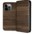 Kona Wood iPhone 14 Pro Folio Case