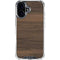 Kona Wood iPhone 16 Clear Case