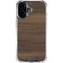 Kona Wood iPhone 16 Clear Case