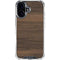 Kona Wood iPhone 16 Plus Clear Case