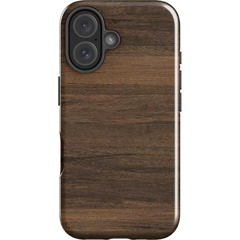 Kona Wood iPhone 16 Plus Impact Case