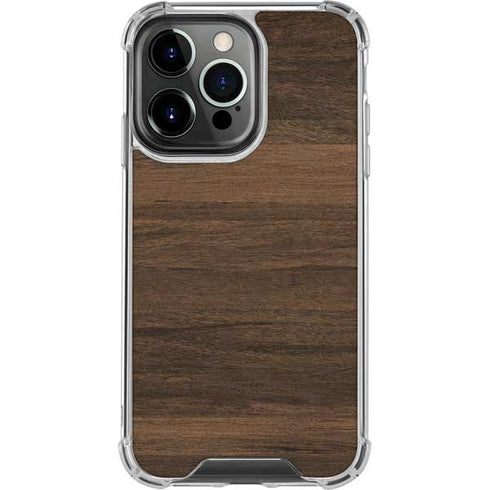 Kona Wood iPhone 16 Pro Clear Case