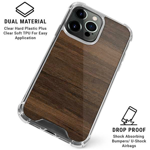 Kona Wood iPhone 16 Pro Clear Case