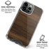 Kona Wood iPhone 16 Pro Clear Case