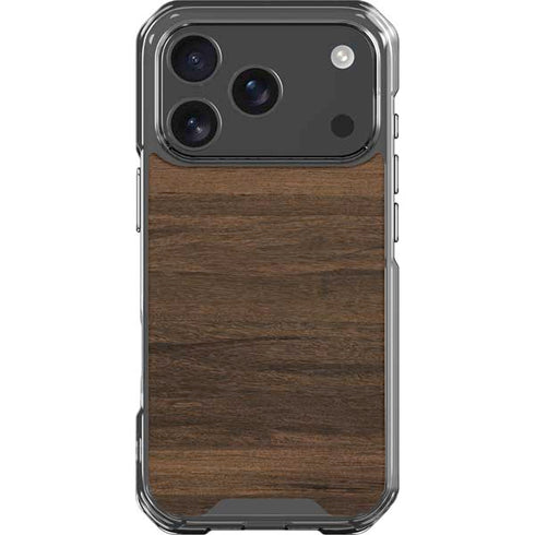 Kona Wood iPhone 17 Pro Clear Case