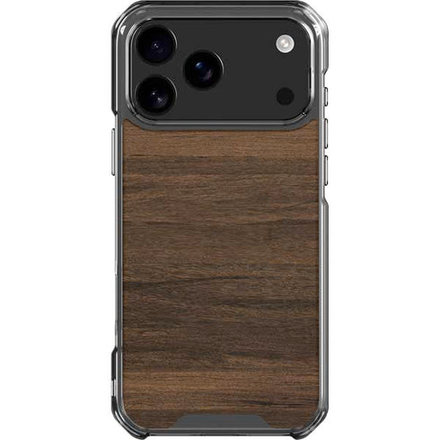 Kona Wood iPhone 17 Pro Max Clear Case