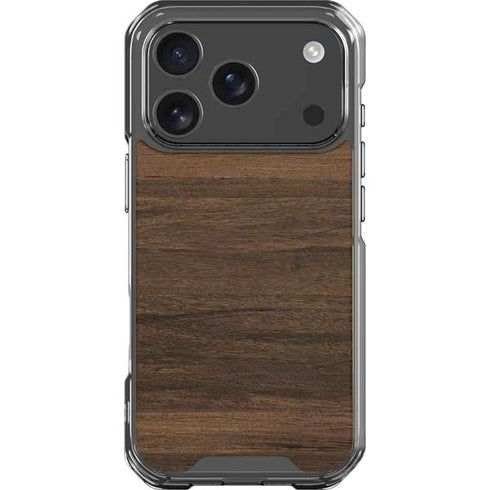 Kona Wood iPhone 18 Pro Clear Case