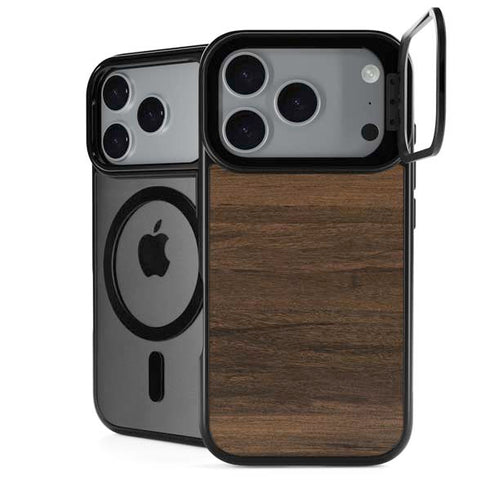 Kona Wood iPhone 18 Pro Kickstand Case