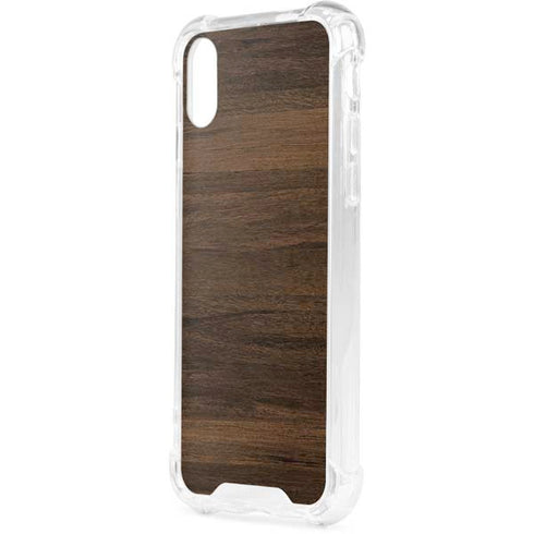 Kona Wood iPhone XS Clear Case
