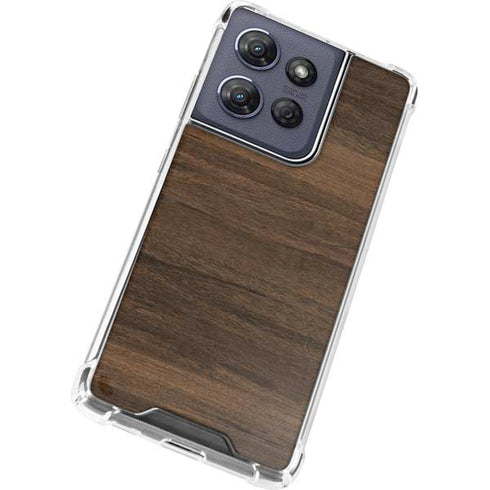 Kona Wood Moto G 5G (2025) Clear Case