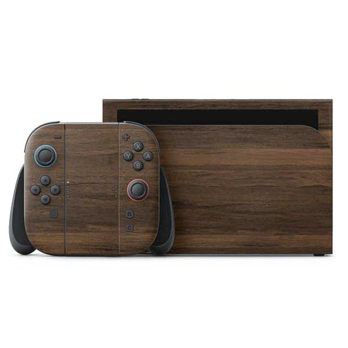 Kona Wood Nintendo Skins