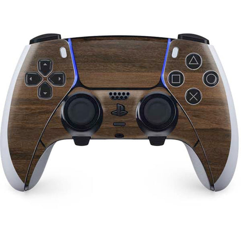 Kona Wood PS5 DualSense Edge Pro Controller Skin