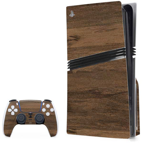 Kona Wood PS5 Pro Disk Bundle Skin