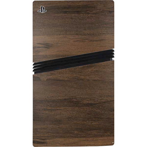 Kona Wood PS5 Pro Disk Console Skin