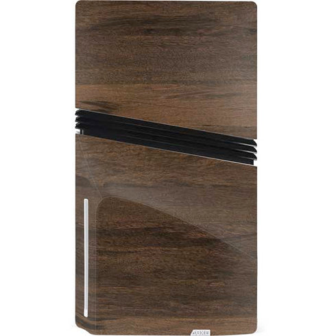 Kona Wood PS5 Pro Disk Console Skin