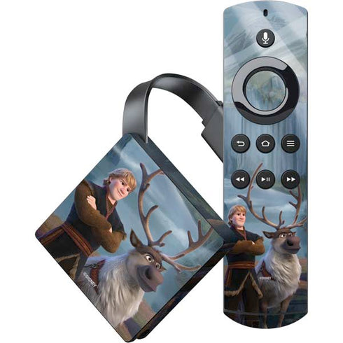 Disney Frozen II Kristoff and Sven Amazon Fire TV Skin