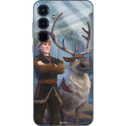 Disney Frozen II Kristoff and Sven Galaxy A35 5G Skin