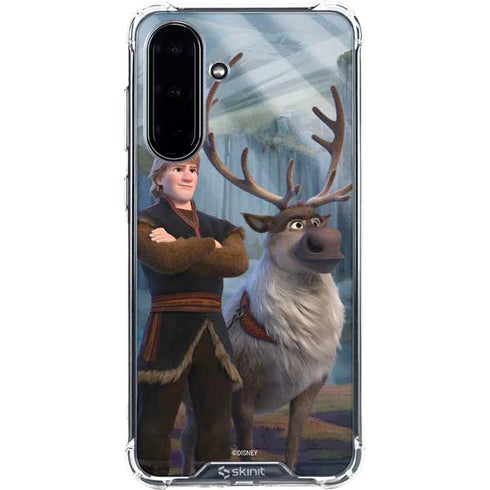 Disney Frozen II Kristoff and Sven Galaxy A36 5G Clear Case