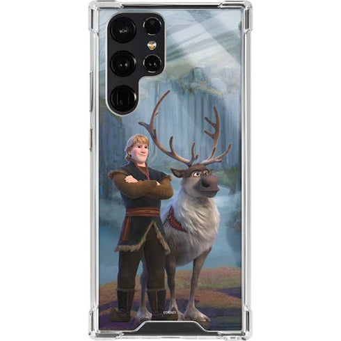 Disney Frozen II Kristoff and Sven Galaxy S23 Ultra Clear Case