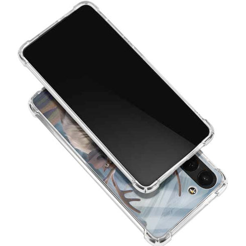 Disney Frozen II Kristoff and Sven Galaxy S24 FE Clear Case