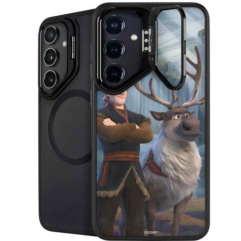 Disney Frozen II Kristoff and Sven Galaxy S24 FE Kickstand Case