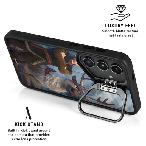 Disney Frozen II Kristoff and Sven Galaxy S24 Kickstand Case
