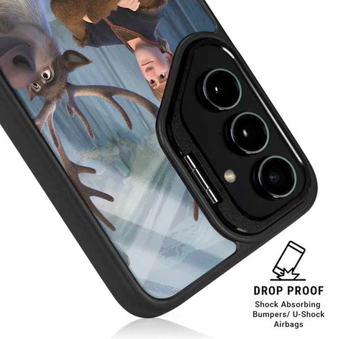 Disney Frozen II Kristoff and Sven Galaxy S24 Kickstand Case