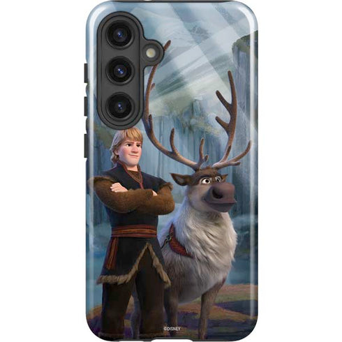 Disney Frozen II Kristoff and Sven Galaxy S25 Plus Impact Case