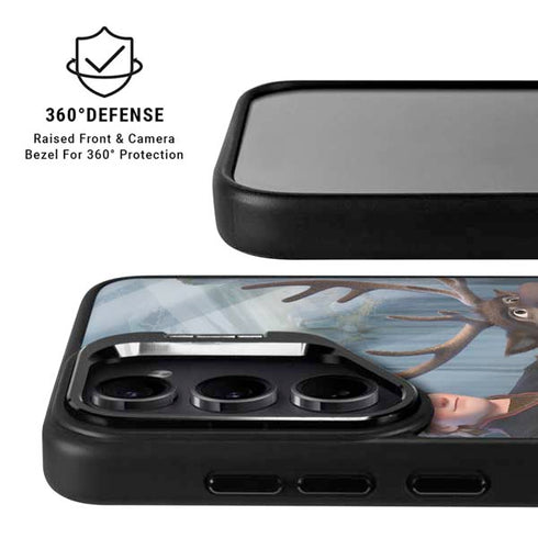 Disney Frozen II Kristoff and Sven Galaxy S25 Plus Kickstand Case