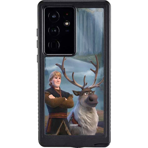 Disney Frozen II Kristoff and Sven Galaxy S24 Ultra Waterproof Case