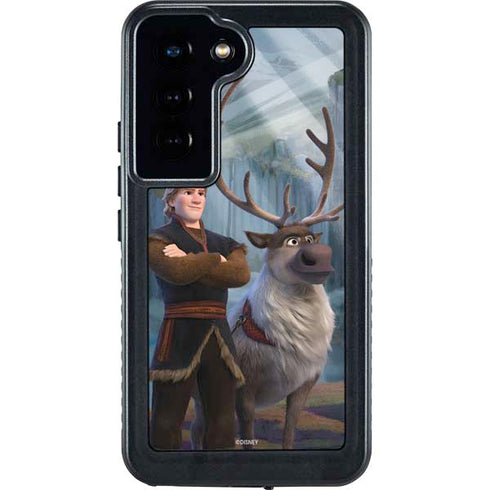 Disney Frozen II Kristoff and Sven Galaxy S24 Waterproof Case