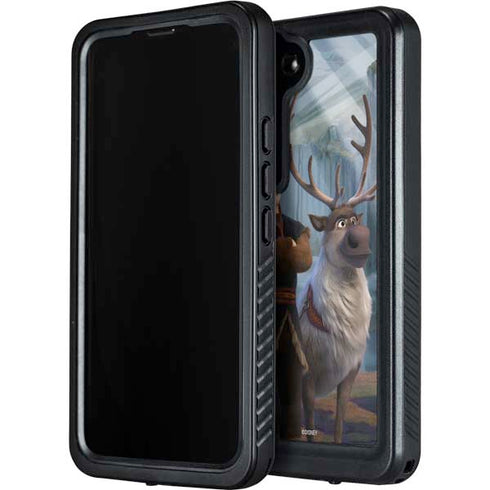 Disney Frozen II Kristoff and Sven Galaxy S24 Waterproof Case