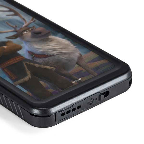Disney Frozen II Kristoff and Sven Galaxy S24 Waterproof Case