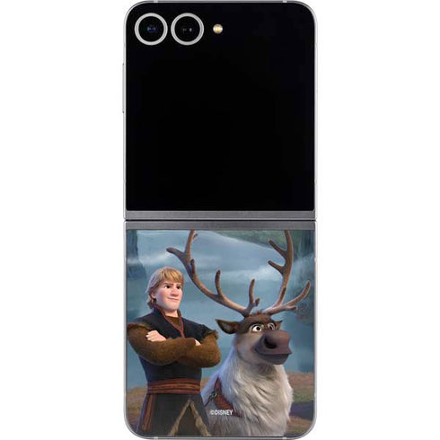 Disney Frozen II Kristoff and Sven Galaxy Z Flip6 Skin