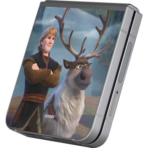 Disney Frozen II Kristoff and Sven Galaxy Z Flip6 Skin