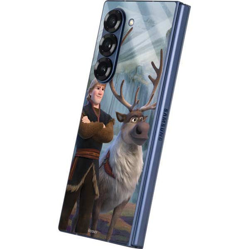 Disney Frozen II Kristoff and Sven Galaxy Z Fold6 Skin