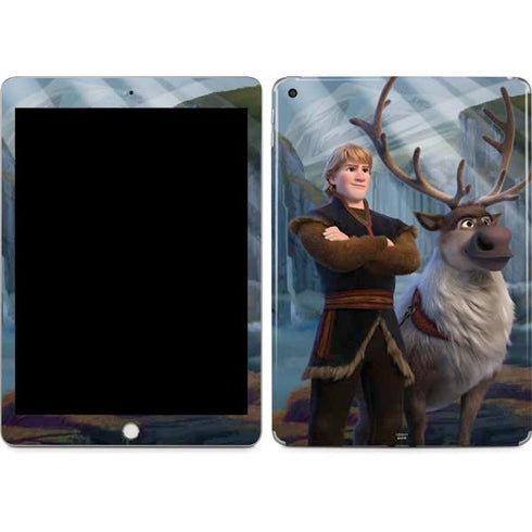 Disney Frozen II Kristoff and Sven Apple iPad Skin
