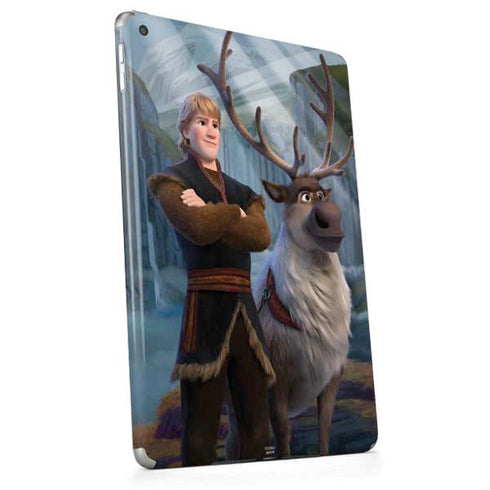 Disney Frozen II Kristoff and Sven Apple iPad Skin