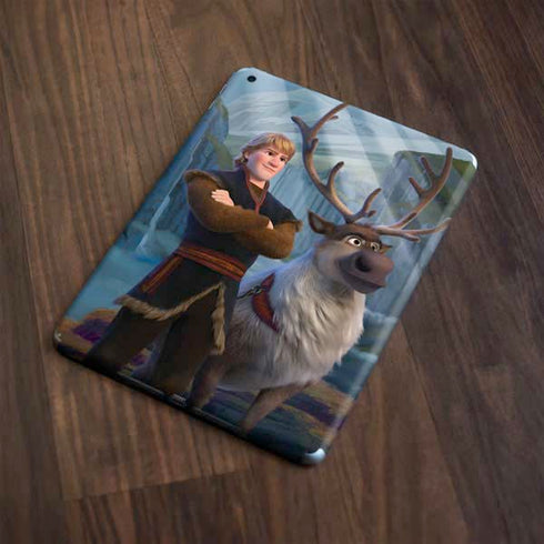 Disney Frozen II Kristoff and Sven Apple iPad Skin
